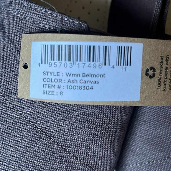 NWT TOMS Classic women’s Ash canvas Belmont 
size 8 - Picture 4 of 7